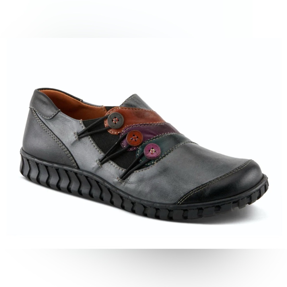 Spring Step Neeta colorblock leather slip-on shoes 42 / 11
